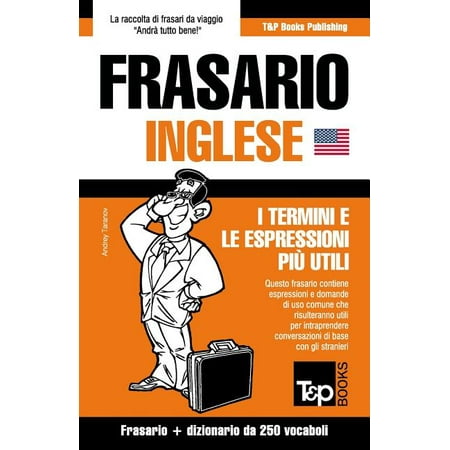Frasario Italiano-Inglese E Mini Dizionario Da 250 Vocaboli