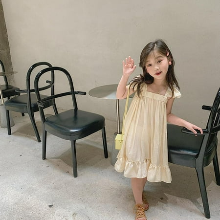 Toddler Children s Girl Sweet Flying Sleeve Dress Summer Girl Holiday Style Dress Children Skirt
Toddler Children s Girl Sweet Flying Sleeve Dress Summer Girl Holiday Style Dress Children Skirt