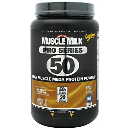 CytoSport Muscle Milk Pro Series 50 Knockout Chocolate, 2.54