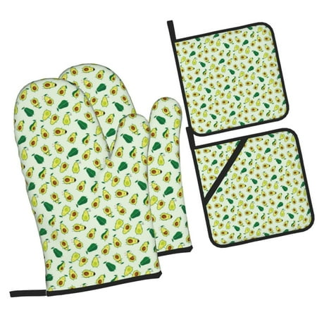 Balery Cartoon Fruit Pattern Oven Mitts and Pot Holders 4 pcs Set Kitchen Oven Glove High Heat Resistant 500℉ Oven Mitts with Non-Slip Silicone Surface
Balery Cartoon Fruit Pattern Oven Mitts and Pot Holders 4 pcs Set Kitchen Oven Glove High Heat Resistant 500℉ Oven Mitts with Non-Slip Silicone Surface