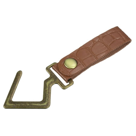 Uxcell 5.5 inch Portable PU Leather S Shelf Hook Camping Metal Hanging Hook Brown
Uxcell 5.5 inch Portable PU Leather S Shelf Hook Camping Metal Hanging Hook Brown
