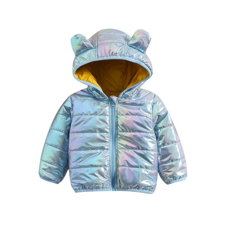 Gwiyeopda Kids Baby Boys Girls Winter Cotton Hood Coat Solid Color Shine Long Sleeve Zipper Down Jacket
Gwiyeopda Kids Baby Boys Girls Winter Cotton Hood Coat Solid Color Shine Long Sleeve Zipper Down Jacket