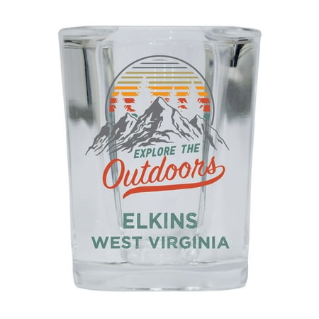 Elkins West Virginia Explore the Outdoors Souvenir 2 Ounce Square Base Liquor Shot Glass 4-Pack
Elkins West Virginia Explore the Outdoors Souvenir 2 Ounce Square Base Liquor Shot Glass 4-Pack