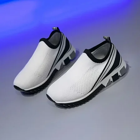 Women‘s Lightweight Knitted Running Shoes Breathable Mesh Slip-On Running Shoes Casual & Stylish Shoes Women‘s Footwear
Women‘s Lightweight Knitted Running Shoes Breathable Mesh Slip-On Running Shoes Casual & Stylish Shoes Women‘s Footwear