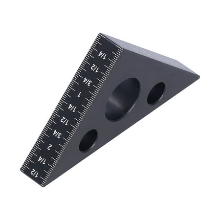 Aluminum Alloy Ruler Aluminum Alloy Measuring Layout Tool DIY Woodworking Measuring Gauging Tool 45 Degree Angle Ruler For Woodworking
Aluminum Alloy Ruler Aluminum Alloy Measuring Layout Tool DIY Woodworking Measuring Gauging Tool 45 Degree Angle Ruler For Woodworking