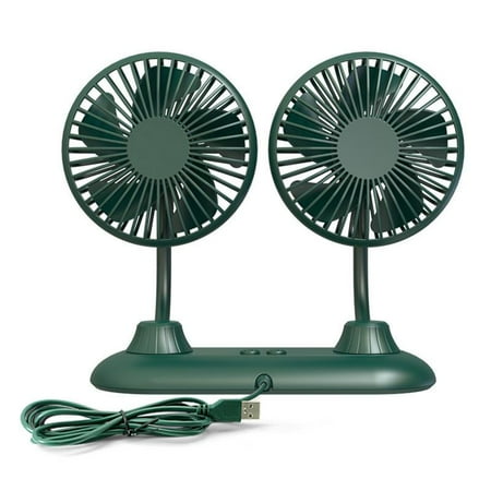 Famure USB Car Fan|Portable Vehicle Fan|Dual Head and 360 Degree Rotation Electric Fan Cooling Fan with Strong Wind for SUV RV Van Vehicles
Famure USB Car Fan|Portable Vehicle Fan|Dual Head and 360 Degree Rotation Electric Fan Cooling Fan with Strong Wind for SUV RV Van Vehicles