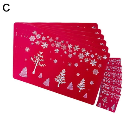 Wanwan 12Pcs Christmas Elk Tree Fork Bowl Placemat Coaster Cup Pad Mat Dinner Decor
Wanwan 12Pcs Christmas Elk Tree Fork Bowl Placemat Coaster Cup Pad Mat Dinner Decor