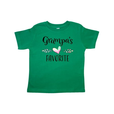 Inktastic Grampas Favorite- Heart Grandchild Gift Toddler Boy or Toddler Girl T-Shirt
Inktastic Grampas Favorite- Heart Grandchild Gift Toddler Boy or Toddler Girl T-Shirt