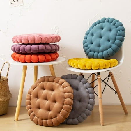 buateil Seat Cushion Thickened High Elasticity Comfortable Soft Round Adorable Cookies Shape Chair Mat Pad for Sofa
buateil Seat Cushion Thickened High Elasticity Comfortable Soft Round Adorable Cookies Shape Chair Mat Pad for Sofa
