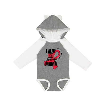 Inktastic Sickle Cell Awareness I Wear Red For My Mama Gift Baby Boy or Baby Girl Long Sleeve Bodysuit
Inktastic Sickle Cell Awareness I Wear Red For My Mama Gift Baby Boy or Baby Girl Long Sleeve Bodysuit
