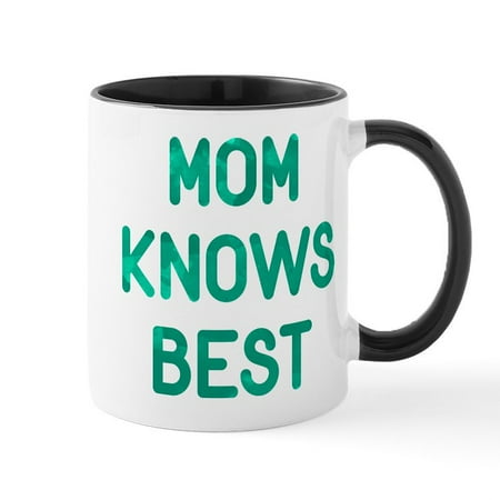 CafePress - Mom Knows Best Mug - 11 oz Ceramic Mug - Novelty Coffee Tea Cup
CafePress - Mom Knows Best Mug - 11 oz Ceramic Mug - Novelty Coffee Tea Cup