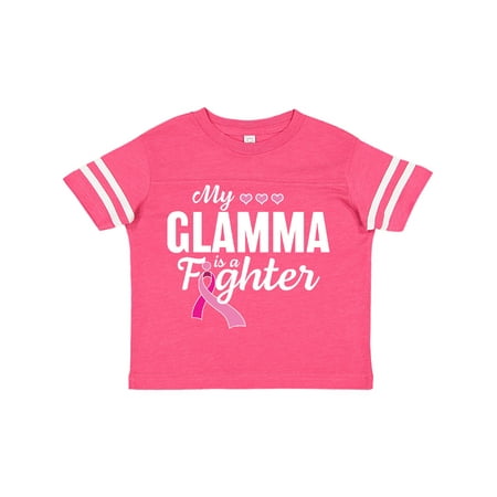 Inktastic Breast Cancer Awareness My Glamma is a Fighter Gift Toddler Boy or Toddler Girl T-Shirt
Inktastic Breast Cancer Awareness My Glamma is a Fighter Gift Toddler Boy or Toddler Girl T-Shirt