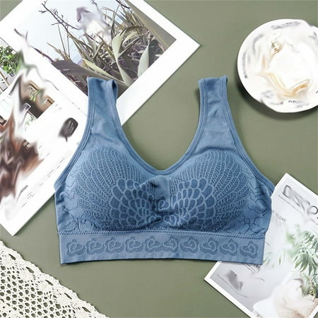 asdoklhq Sports Bras for Women Women Bra Solid Vest Camisole Breathable Push Up Tops Underwear
asdoklhq Sports Bras for Women Women Bra Solid Vest Camisole Breathable Push Up Tops Underwear