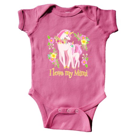 Inktastic I Love My Mimi Unicorn with Pink and Yellow Flowers Gift Baby Boy or Baby Girl Bodysuit
Inktastic I Love My Mimi Unicorn with Pink and Yellow Flowers Gift Baby Boy or Baby Girl Bodysuit