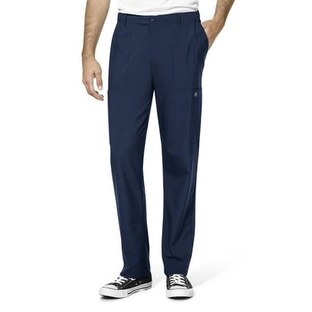 WonderWink W123 5355-Men s Flat Front Cargo Scrub Pant