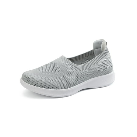 Lacyhop Womens Casual Shoes Slip On Flats Mesh Sneakers Daily Lightweight Running Shoe Non-slip Comfort Loafers Gray 4.5
Lacyhop Womens Casual Shoes Slip On Flats Mesh Sneakers Daily Lightweight Running Shoe Non-slip Comfort Loafers Gray 4.5