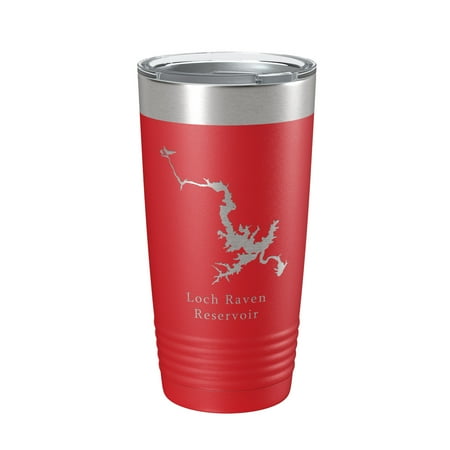 Loch Raven Reservoir Tumbler Lake Map Travel Mug Insulated Laser Engraved Coffee Cup Maryland 20 oz Red
Loch Raven Reservoir Tumbler Lake Map Travel Mug Insulated Laser Engraved Coffee Cup Maryland 20 oz Red