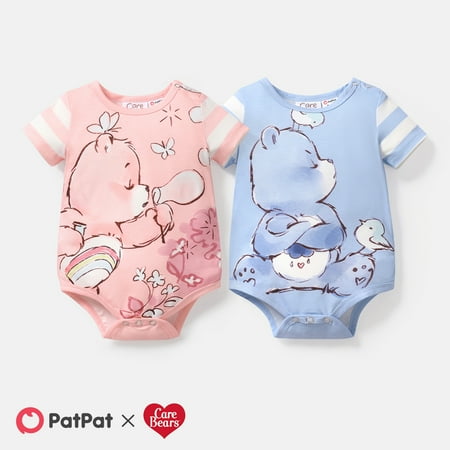 PatPat Care Bears Newborn Boy Baby Girl Clothes 0-24 Month Bodysuits Jumpsuits Striped Short Sleeve Romper
PatPat Care Bears Newborn Boy Baby Girl Clothes 0-24 Month Bodysuits Jumpsuits Striped Short Sleeve Romper