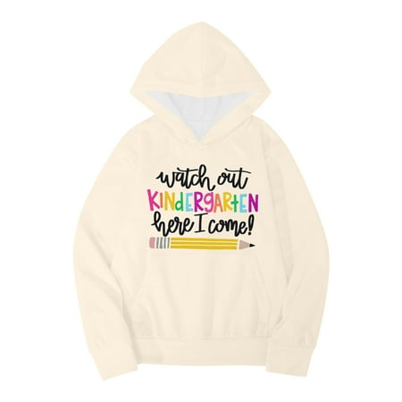 Kids Boys Girls Autumn WInter School Season Letter and Cartoon Printed Long Sleeve Hoodie Warm and Comfortable Tops Children s Clothing Girls Sweatpants and Sweatshirt Toddler Hoodie 2t Comfy Boys 
Kids Boys Girls Autumn WInter School Season Letter and Cartoon Printed Long Sleeve Hoodie Warm and Comfortable Tops Children s Clothing Girls Sweatpants and Sweatshirt Toddler Hoodie 2t Comfy Boys