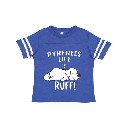 Inktastic Pyrenees Life is Ruff! Great Pyrenees Gift Toddler Boy or Toddler Girl T-Shirt
Inktastic Pyrenees Life is Ruff! Great Pyrenees Gift Toddler Boy or Toddler Girl T-Shirt