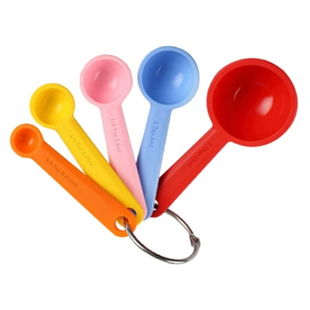 HOMEMAXS 5 Pcs Silicone Measuring Spoon Practical Metering Spoon Food Baking Measuring Spoon
HOMEMAXS 5 Pcs Silicone Measuring Spoon Practical Metering Spoon Food Baking Measuring Spoon