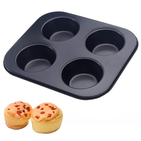 Langtuo Non-Stick Muffin Loaf Pan Square Cupcake Mold for Muffin and Pie 4-Cup
Langtuo Non-Stick Muffin Loaf Pan Square Cupcake Mold for Muffin and Pie 4-Cup