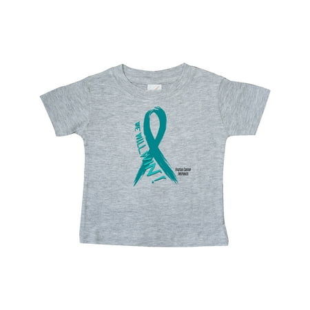 Inktastic We Will Win Against Ovarian Cancer Ribbon Gift Baby Boy or Baby Girl T-Shirt
Inktastic We Will Win Against Ovarian Cancer Ribbon Gift Baby Boy or Baby Girl T-Shirt
