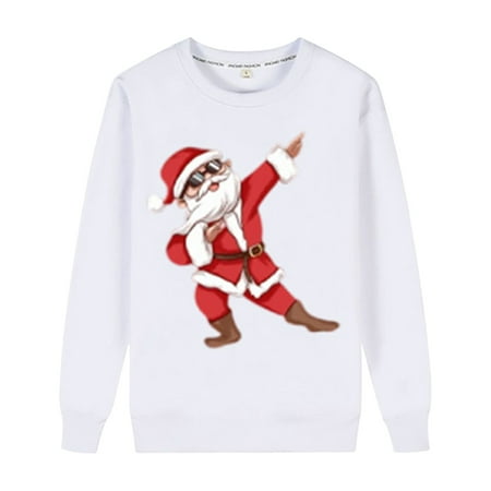 Hanas Parent-child outfit Christmas Women Christmas Printed Blouse Tops Family Clothes Pajamas Warm Family White XL
Hanas Parent-child outfit Christmas Women Christmas Printed Blouse Tops Family Clothes Pajamas Warm Family White XL