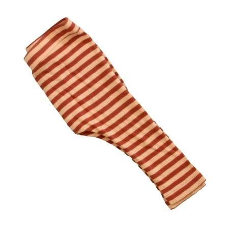 Pre-owned Kate Quinn Unisex Rust Stripe Leggings size: 12-18 Months