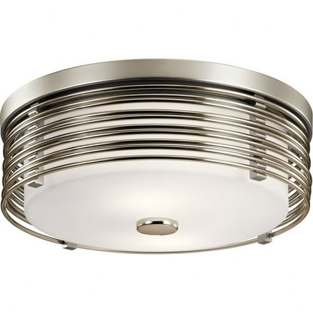 2 Light Flush Mount with Contemporary Inspirations 5.25 inches Tall By 15.25 inches Wide-Satin Nickel Finish Bailey Street Home 147-Bel-4187310
2 Light Flush Mount with Contemporary Inspirations 5.25 inches Tall By 15.25 inches Wide-Satin Nickel Finish Bailey Street Home 147-Bel-4187310
