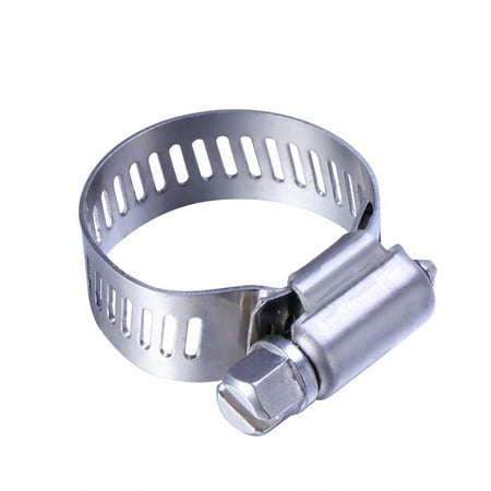 10 Pcs Heavy Duty Adjustable Stainless Steel Worm Gear Hose Clamps Miniature Power-Seal Worm-Drive Kit 14mm-27mm
10 Pcs Heavy Duty Adjustable Stainless Steel Worm Gear Hose Clamps Miniature Power-Seal Worm-Drive Kit 14mm-27mm