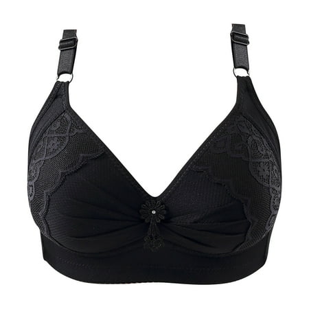 Ozmmyan Wirefree Bras for Women Plus Size Adjustable Shoulder Straps Lace Bra Wirefreee Extra-Elastic Bra Active Yoga Sports Bras 36B/C-42B/C Summer Savings Clearance
Ozmmyan Wirefree Bras for Women Plus Size Adjustable Shoulder Straps Lace Bra Wirefreee Extra-Elastic Bra Active Yoga Sports Bras 36B/C-42B/C Summer Savings Clearance