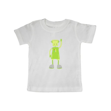 Inktastic Cute Robot Smiling Robot Green Robot Gift Baby Boy or Baby Girl T-Shirt
Inktastic Cute Robot Smiling Robot Green Robot Gift Baby Boy or Baby Girl T-Shirt