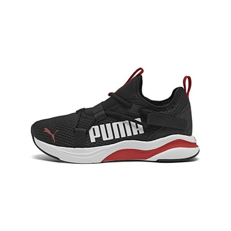 Puma Boys Softride Rift Slip On Pop Jr Sneakers Black 5.5 Medium (D) Big Kid