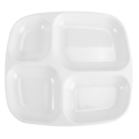 4 Grid Separating Dish Divided Compartments Plate Anti-fall Rice Tray Practical Tableware for Home Restaurant (Yellow and White)
4 Grid Separating Dish Divided Compartments Plate Anti-fall Rice Tray Practical Tableware for Home Restaurant (Yellow and White)