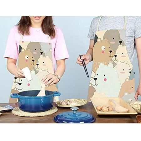 Cooking Apron Delicate Durable Premium Apron with Adjustable Leather Straps Multiple Styles (1 Piece) Style10 45*56CM
Cooking Apron Delicate Durable Premium Apron with Adjustable Leather Straps Multiple Styles (1 Piece) Style10 45*56CM