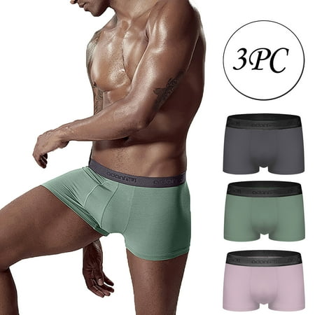 Uorcsa Silky Medium Waist Three Piece Men s Underwear Breathable Underpants Multicolor
Uorcsa Silky Medium Waist Three Piece Men s Underwear Breathable Underpants Multicolor