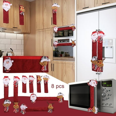 〖TOTO〗Home Decor Event Party Refrigerator Door Knob Gloves 8 Piece Set Refrigerator Microwave Dishwasher Door Knob Protector Christmas Decoration
〖TOTO〗Home Decor Event Party Refrigerator Door Knob Gloves 8 Piece Set Refrigerator Microwave Dishwasher Door Knob Protector Christmas Decoration
