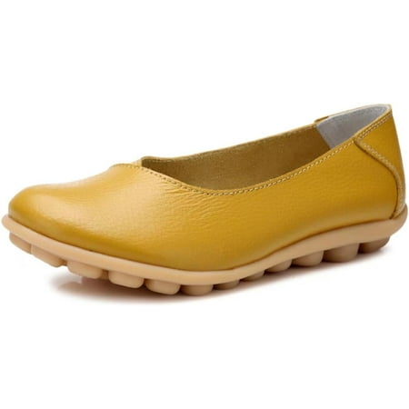 Women s Leather Shoes Loafers Solid Color Slip-ons Flat Shoes Comfortable Casual Walking Flats
Women s Leather Shoes Loafers Solid Color Slip-ons Flat Shoes Comfortable Casual Walking Flats