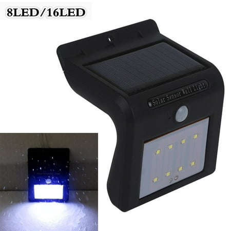 LED Solar Wall Light with Motion Sensor Outdoor Lamp Wall Spotlight IP65 3 Modes
LED Solar Wall Light with Motion Sensor Outdoor Lamp Wall Spotlight IP65 3 Modes