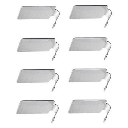 Weilifangwps 8Pcs Stainless Steel Hooks Holder Waterproof Adhesive Wall Mount Hanger for Bathroom Kitchen Door Wide Hook
Weilifangwps 8Pcs Stainless Steel Hooks Holder Waterproof Adhesive Wall Mount Hanger for Bathroom Kitchen Door Wide Hook