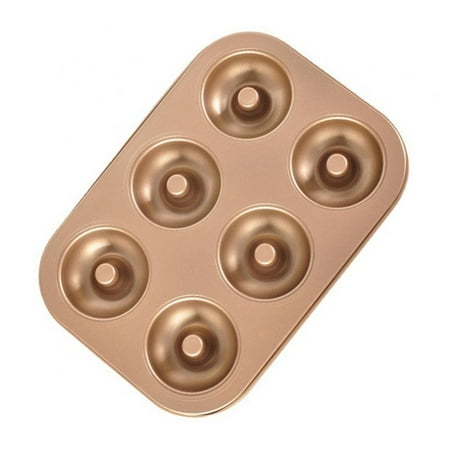 Donut Baking Tray Mold For Oven Baking Carbon Steel 6 Cavity Donut Pan Non-Stick Donut Baking Tray
Donut Baking Tray Mold For Oven Baking Carbon Steel 6 Cavity Donut Pan Non-Stick Donut Baking Tray