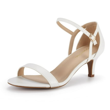 DREAM PAIRS Women s Low Stilettos Heel Sandals Ankle Strap Work Dress Shoes LEXII WHITE/PU Size 9.5
DREAM PAIRS Women s Low Stilettos Heel Sandals Ankle Strap Work Dress Shoes LEXII WHITE/PU Size 9.5