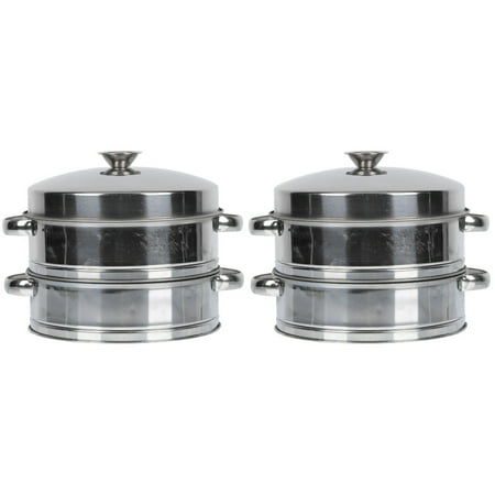 NUOLUX Steamer Steamer Stainless Steel Pot Tier 3 Pot Cookware Dumpling Household Rice Steaming Duty Heavy Premium Kitchen
NUOLUX Steamer Steamer Stainless Steel Pot Tier 3 Pot Cookware Dumpling Household Rice Steaming Duty Heavy Premium Kitchen