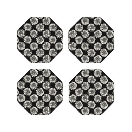 Kdxio White Sunflowers Funny Coasters 4 Pcs Leather Coasters Housewarming Gifts Protect Furniture from Water Marks Scratch and Damage
Kdxio White Sunflowers Funny Coasters 4 Pcs Leather Coasters Housewarming Gifts Protect Furniture from Water Marks Scratch and Damage