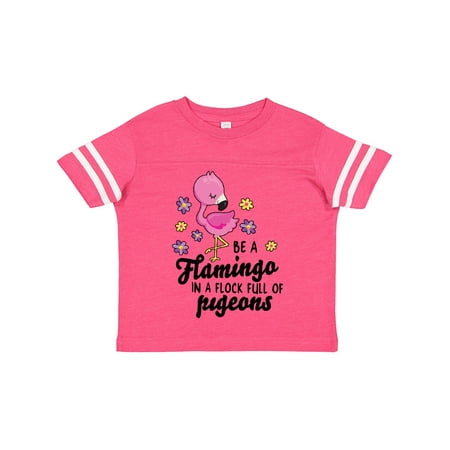 Inktastic Be a Flamingo in a Flock of Pigeons with Flowers Gift Toddler Toddler Girl T-Shirt
Inktastic Be a Flamingo in a Flock of Pigeons with Flowers Gift Toddler Toddler Girl T-Shirt