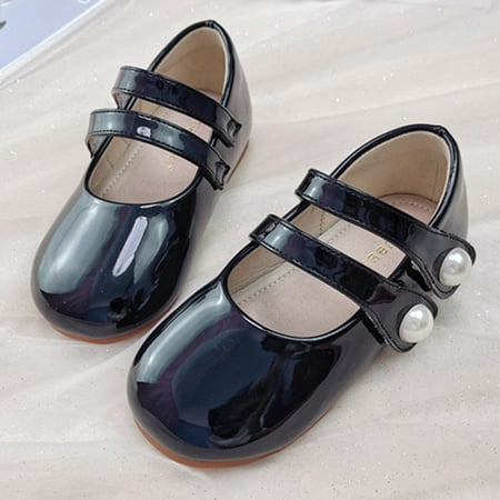 Sunhillsgrace Children Pearl Leather Shoes Fashion Single Shoes With Soft Soles Black Small Leather Shoes Mary Jane Single Shoes
Sunhillsgrace Children Pearl Leather Shoes Fashion Single Shoes With Soft Soles Black Small Leather Shoes Mary Jane Single Shoes