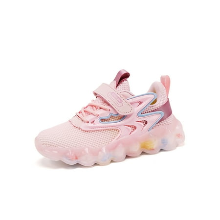 Wazshop Boys Girls Sneakers Magic Tape Running Shoe Color Block Athletic Shoes Comfort Round Toe Fashion Sneaker Children Trainers Mesh Breathable Pink-1 3.5Y-4Y
Wazshop Boys Girls Sneakers Magic Tape Running Shoe Color Block Athletic Shoes Comfort Round Toe Fashion Sneaker Children Trainers Mesh Breathable Pink-1 3.5Y-4Y