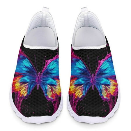 New Fashion Art Butterfly 3D Printing Casual Shoes for Women Summer Autumn Comfortable Breathable Outdoor Sports Flat Mesh shoes
New Fashion Art Butterfly 3D Printing Casual Shoes for Women Summer Autumn Comfortable Breathable Outdoor Sports Flat Mesh shoes