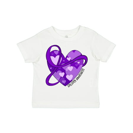 Inktastic Epilepsy Awareness Purple Ribbon Around Heart Gift Toddler Boy or Toddler Girl T-Shirt
Inktastic Epilepsy Awareness Purple Ribbon Around Heart Gift Toddler Boy or Toddler Girl T-Shirt